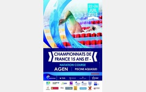 Championnats de France - le programme est en ligne !