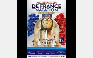 Championnats de France promotionnel à Dunkerque du 17 au 20 mai 2018