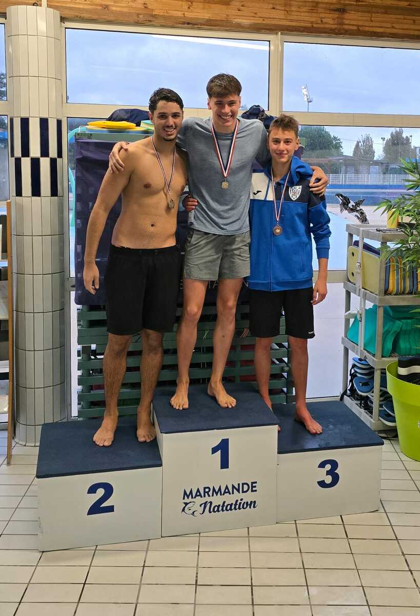 Résultats championnats départementaux - 25m à Marmande