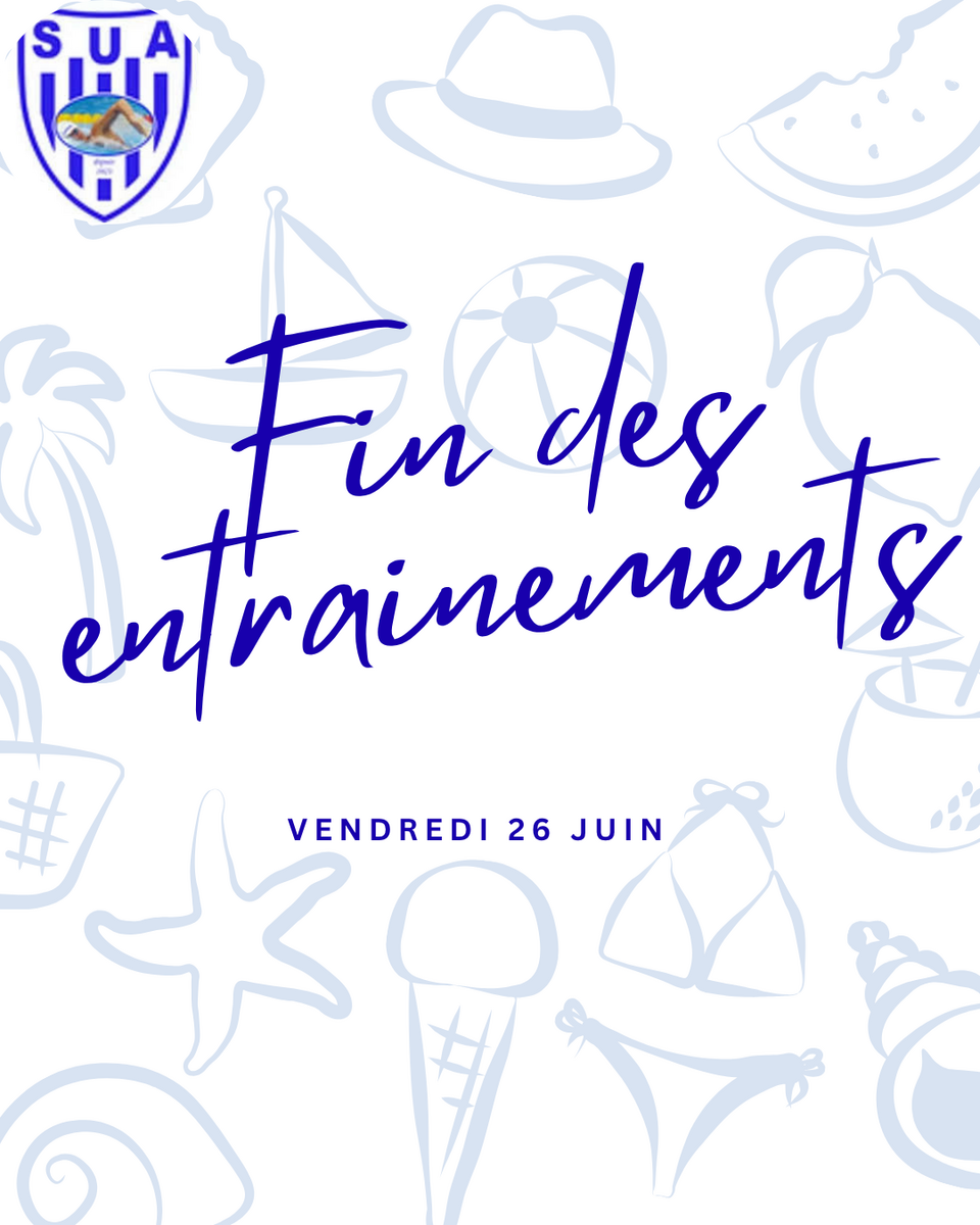 Fin de saison du SUA natation
