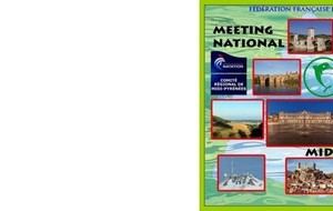 Meeting National Midi-Pyrénées à Toulouse du 6 au 8 mars 2015