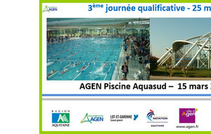 3e journée qualificative à Agen le 15 mars 2015