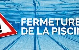 Piscine Aquasud fermée du 21 au 23 octobre.