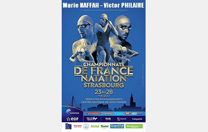 Championnats de FRANCE à Strasbourg du 23 au 28 mai avec M. NAFFAH et V. PHILAIRE !