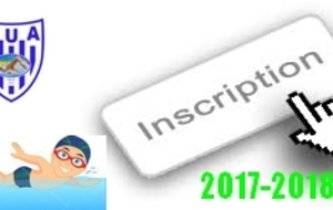 Inscriptions 2017/2018 
