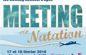 10ème Meeting National d'Agen - 17 et 18 février 2018