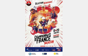 Championnats de France Elite du 15 au 20 juin à Chartres