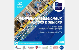 Championnats Régionaux Juniors Seniors Hiver à Brive-la-Gaillarde les 12 et 13 mars 2022