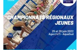 Championnats Régionaux Jeunes -50m - 25 et 26 Juin à Agen