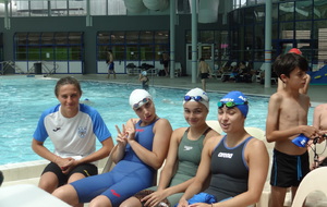Résultats championnats départementaux - 50m à Agen. Dimanche 22 Juin.
