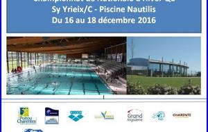 Championnats de Nationale 2 Q1 à St Yrieix du 16 au 18 décembre