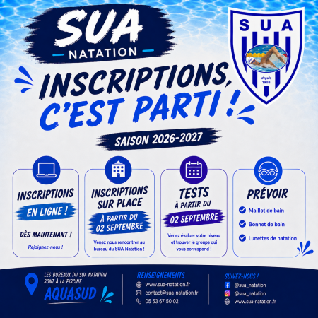 Inscriptions 2026-2027