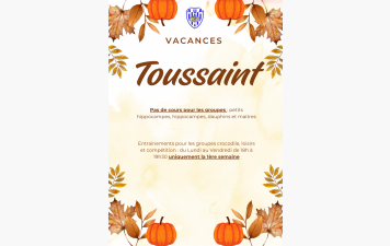 Vacances toussaint