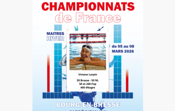 Viviane Larpin en route pour les Championnats de France !