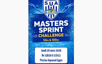 1er Masters Sprint Challenge – 20 ans et +