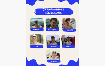 Championnats Régionaux Juniors/Séniors