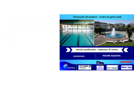 1ère Journée qualificative le 18 octobre à Marmande