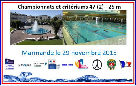 Résultats des championnats - 2e partie