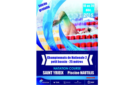 Championnats de Nationale 2 à St Yrieix du 18 au 20 décembre 2015