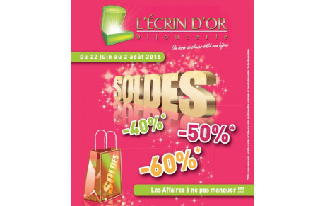 Message de notre partenaire &quot;L'écrin d'or&quot;