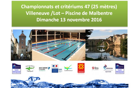 Championnats et critériums 47 - partie 1