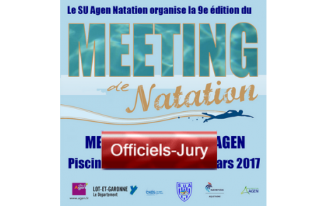 Meeting : inscription des officiels