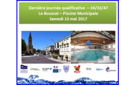 Journée Qualificative à Bdx Le Bouscat le samedi 13 mai