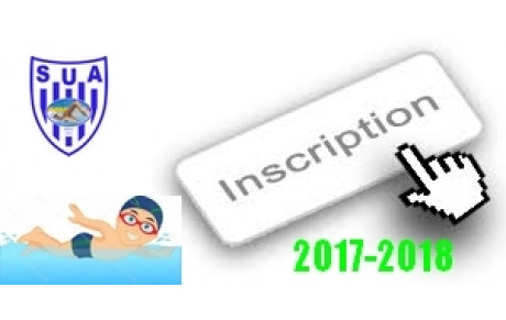 Inscriptions 2017/2018 
