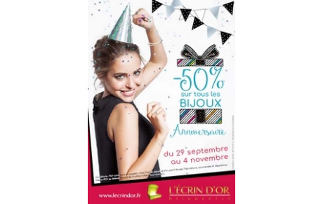 Message de notre partenaire &quot;L'écrin d'or&quot;