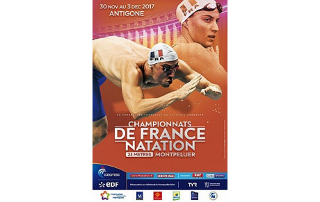 Championnats de France 25m à Montpellier du 30/01 au 3/12