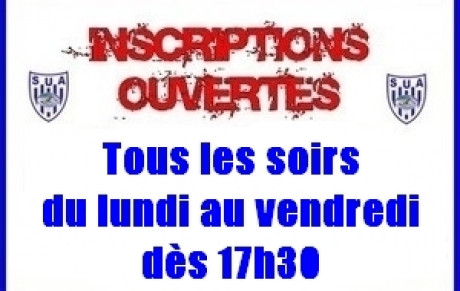 Inscriptions 2019-2020