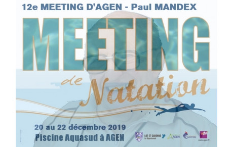 12e meeting d'Agen - Paul Mandex du 20 au 22 décembre