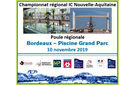 Championnats Interclubs Poule régionale à Bordeaux le dimanche 10 novembre