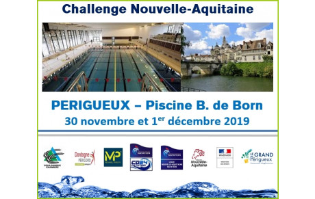Challenge Nouvelle-Aquitaine à Périgueux les 30/11 et 01/12