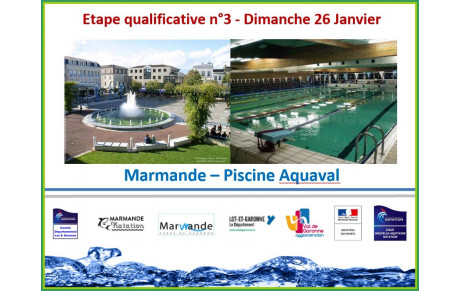 3e journée qualificative à Marmande le 26 janvier