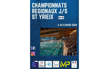 Championnats régionaux J/S à St Yrieix du 6 au 8 mars