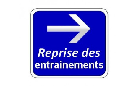 Reprise des entrainements - 4 janvier 2021