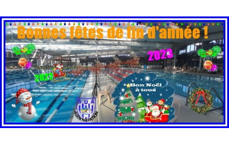 Bonnes fêtes de fin d'année !