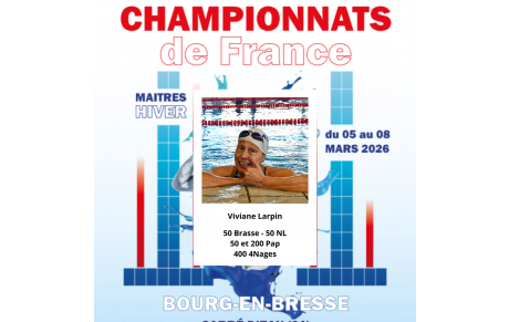 Viviane Larpin en route pour les Championnats de France !