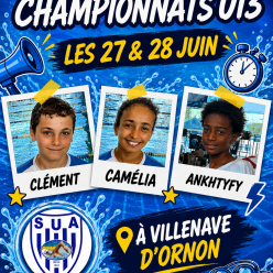 Championnats régionaux été U12/U13