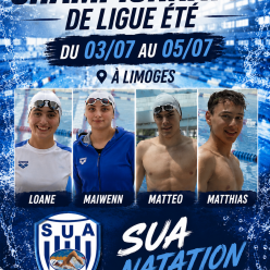 Championnats régionaux été U14 et +